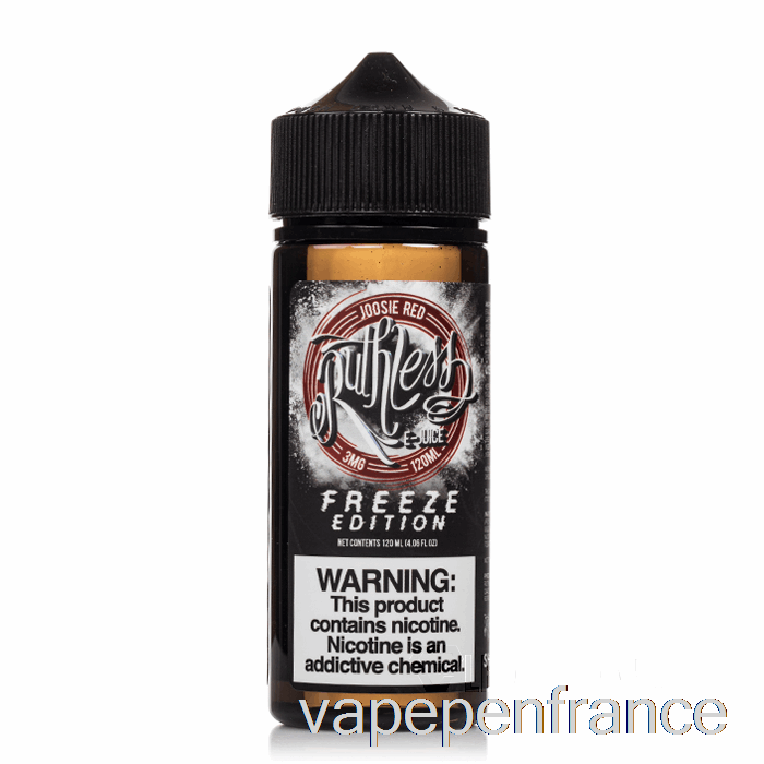 Joosie Red - édition Freeze - Vapeur Impitoyable - Stylo Vape 120 Ml 3 Mg